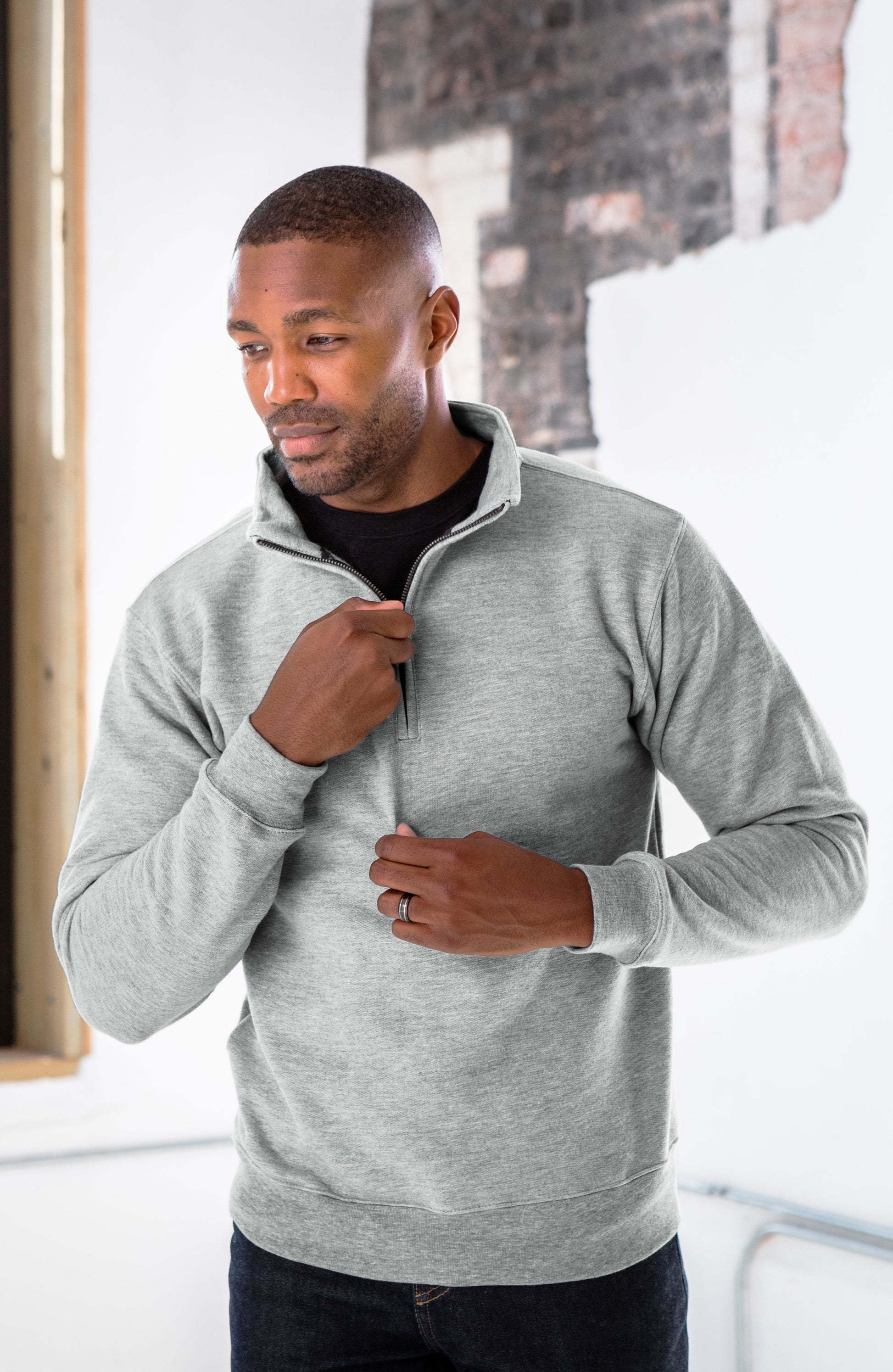 Unisex Fleece 1/4 Zip