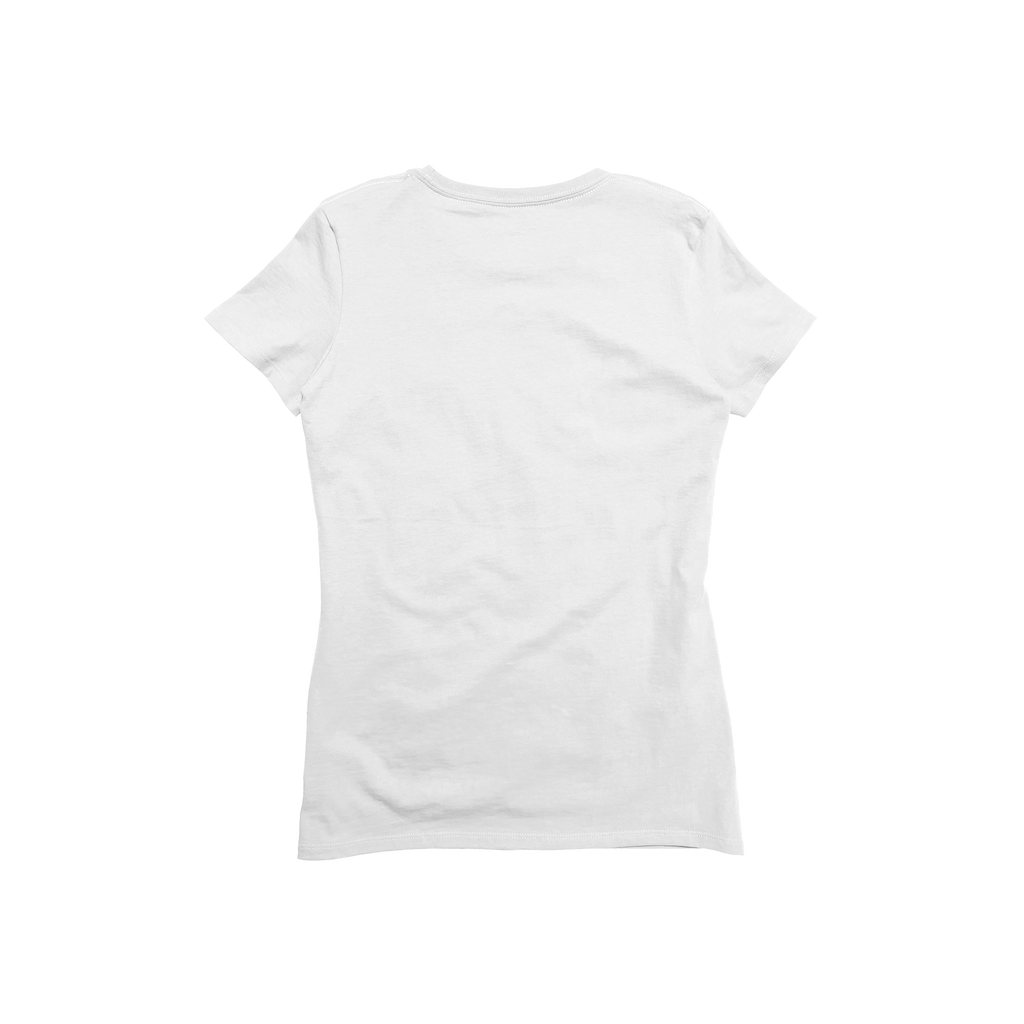 Ladies Premium Cotton Short Sleeve V-Neck Tee (Last Chance)