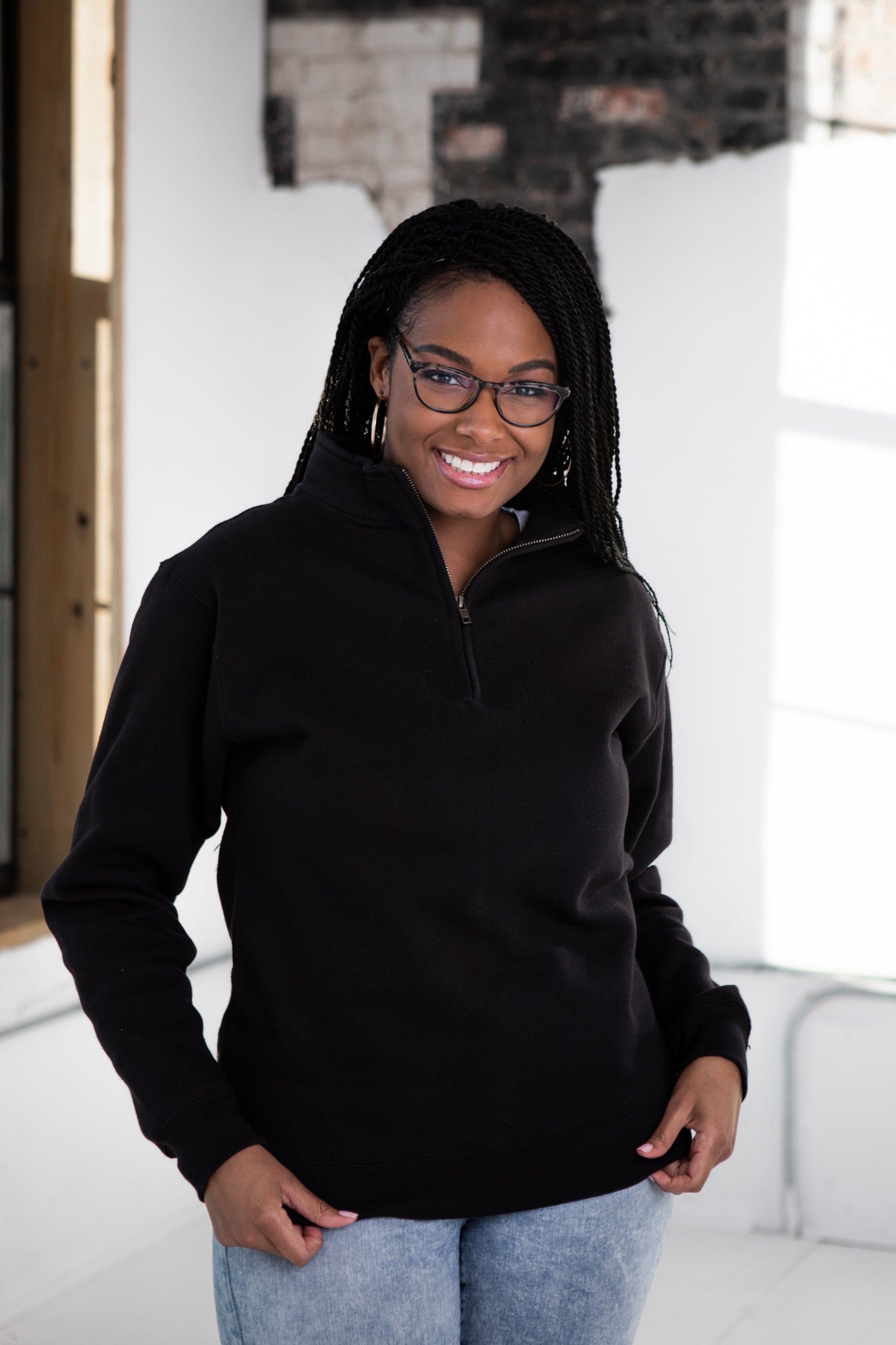 Unisex Fleece 1/4 Zip